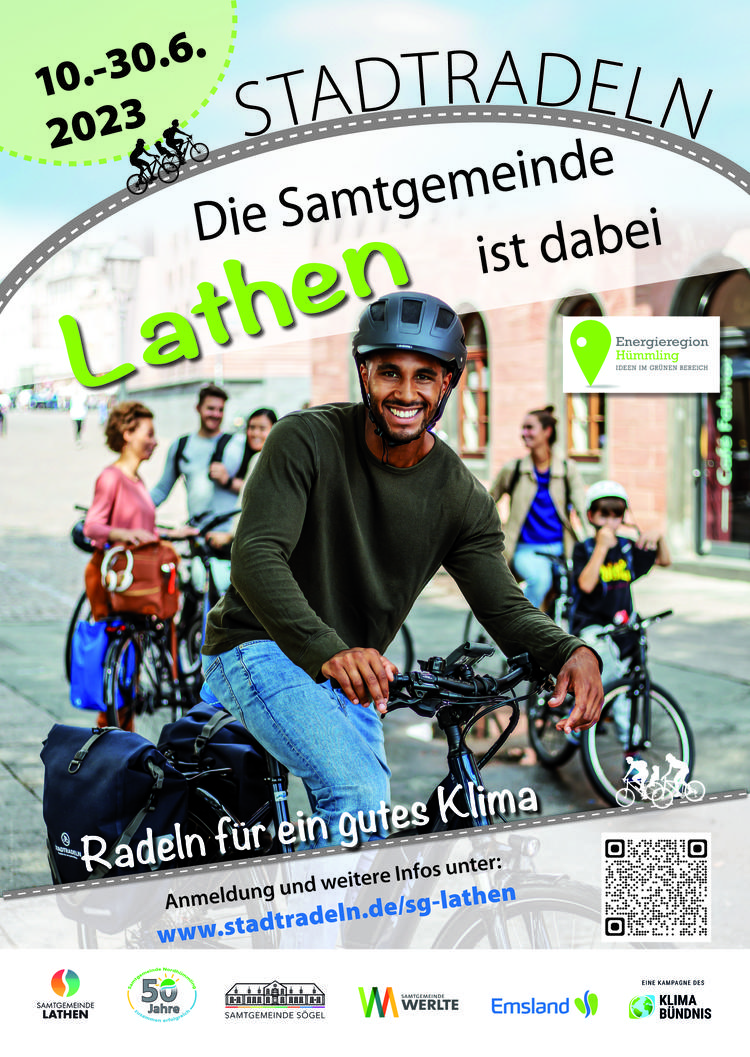 Teilnehmerinnen und Teilnehmer der Samtgemeinde Lathen fahren gemeinsam 36.938 Kilometer in 21 Tagen