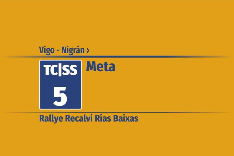 Tramo 5 &nbsp;›&nbsp; Vigo - Nigrán | Meta