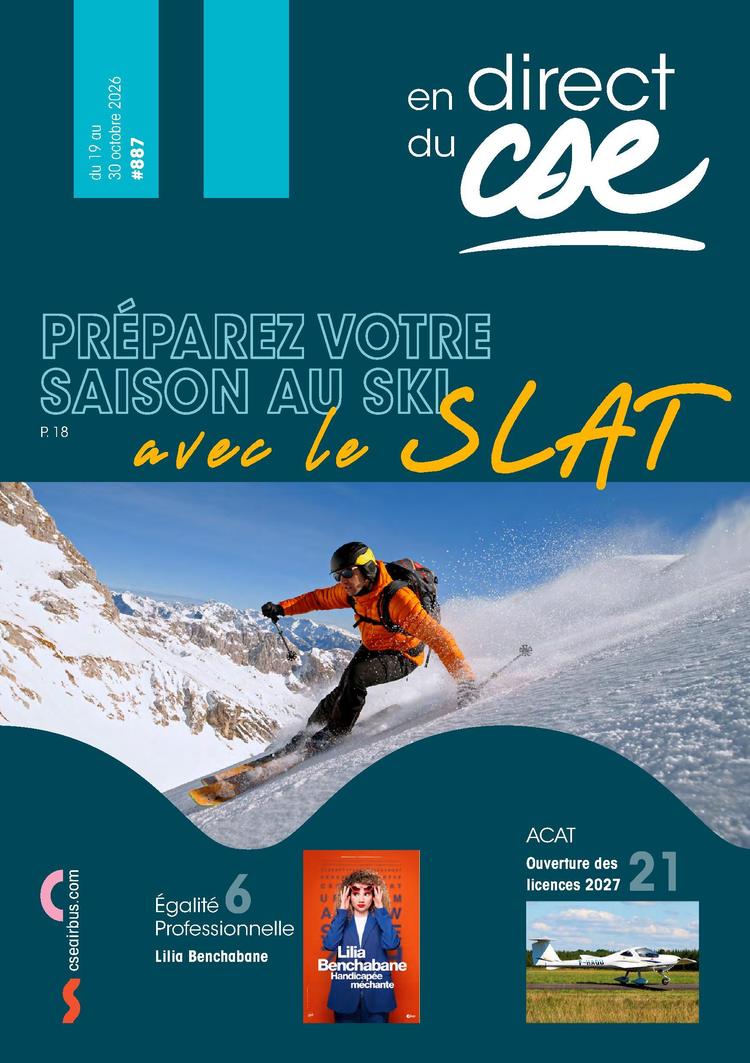 En Direct du CSE du 19 au 30 octobre 2026