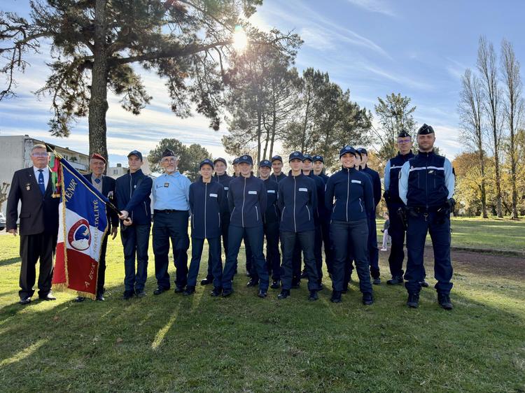 Week-end de formation 15 et 16 novembre 2025 des Cadets de la Gendarmerie des Landes