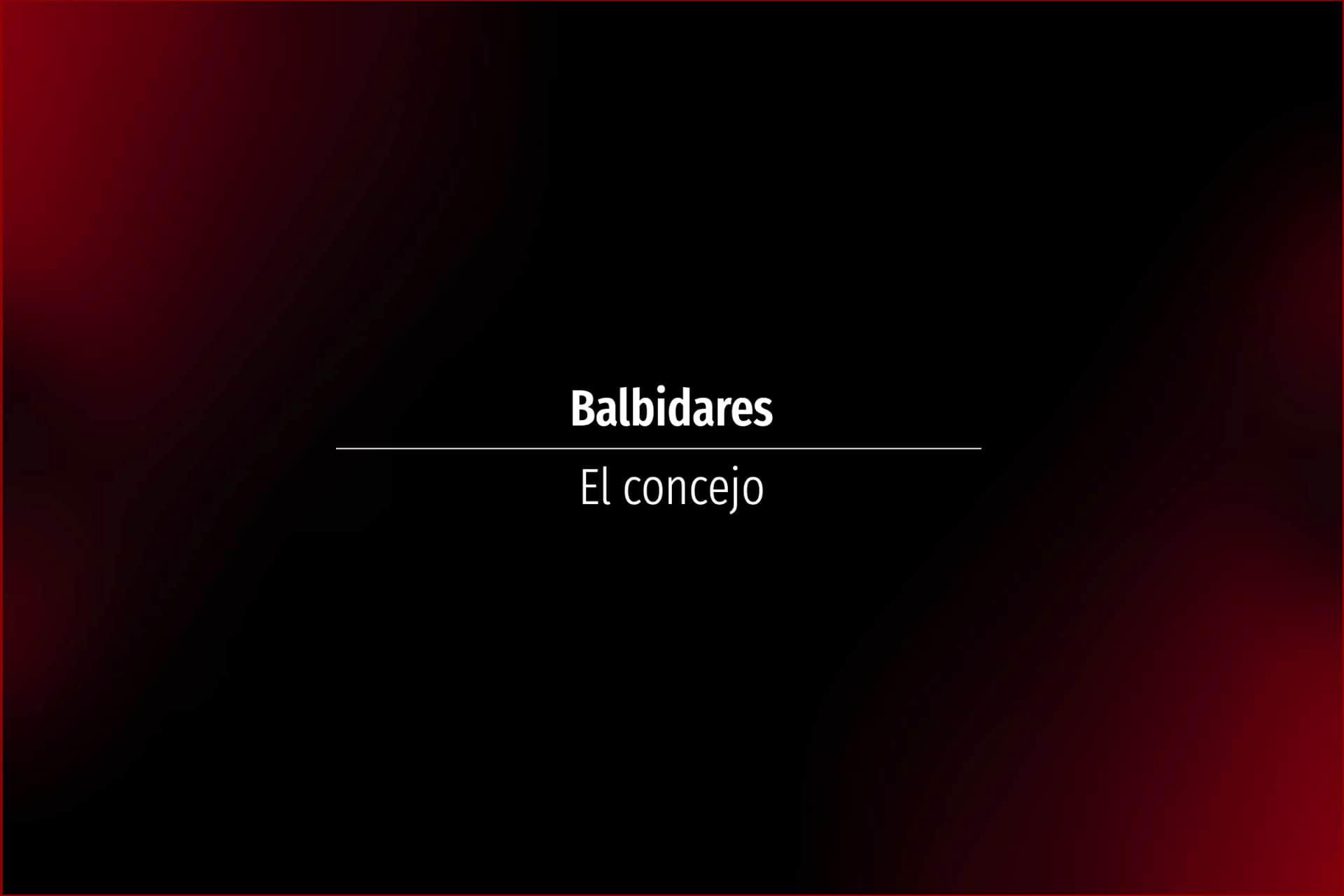 Balbidares