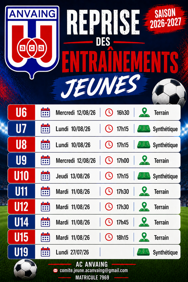 Reprise pour nos jeunes
