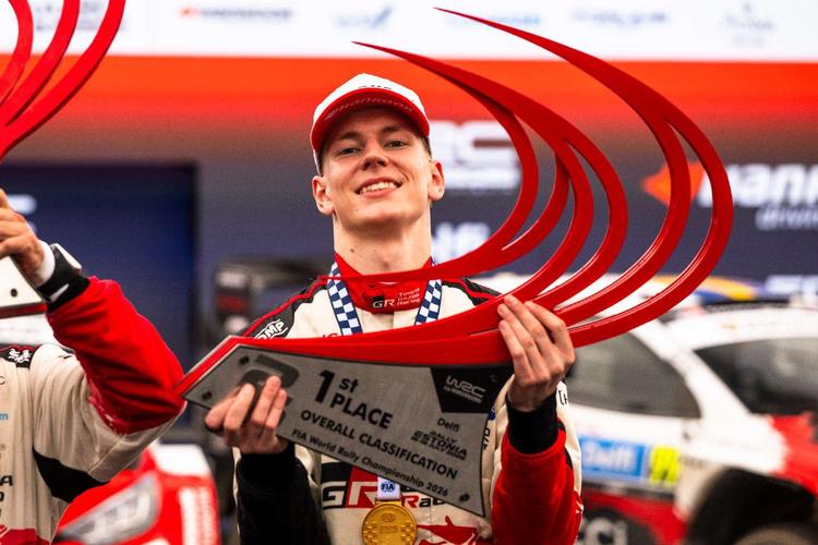 Sami Pajari logra su primera victoria en el WRC en el Rally de Estonia con 12 tramos ganados