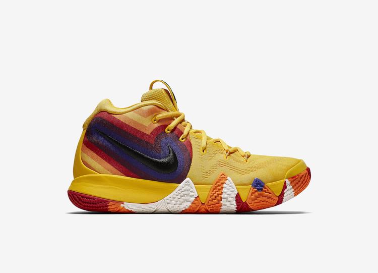 NIKE Kyrie 4 Yellow Multicolor