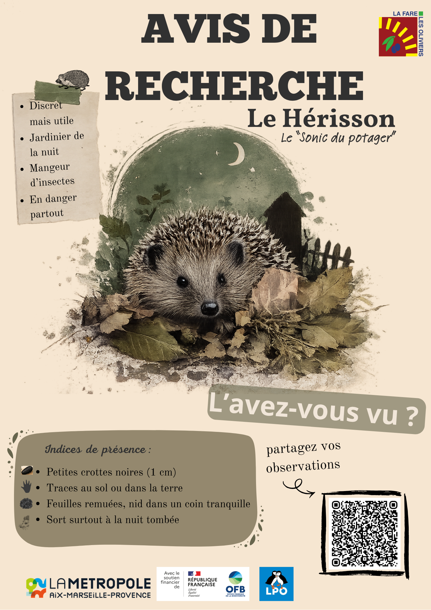 Atlas de la biodiversité communale - avis de recherche