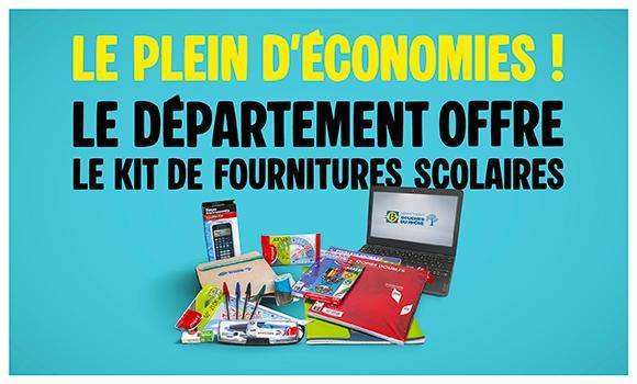 Rentrée 2026 : un kit de fournitures scolaires pour chaque collégien