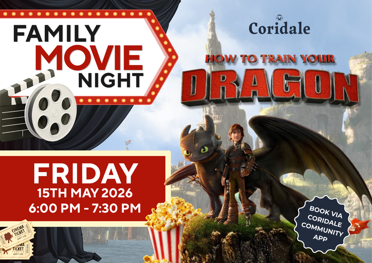 Club Coridale Family Movie Night: How to Train Your Dragon
