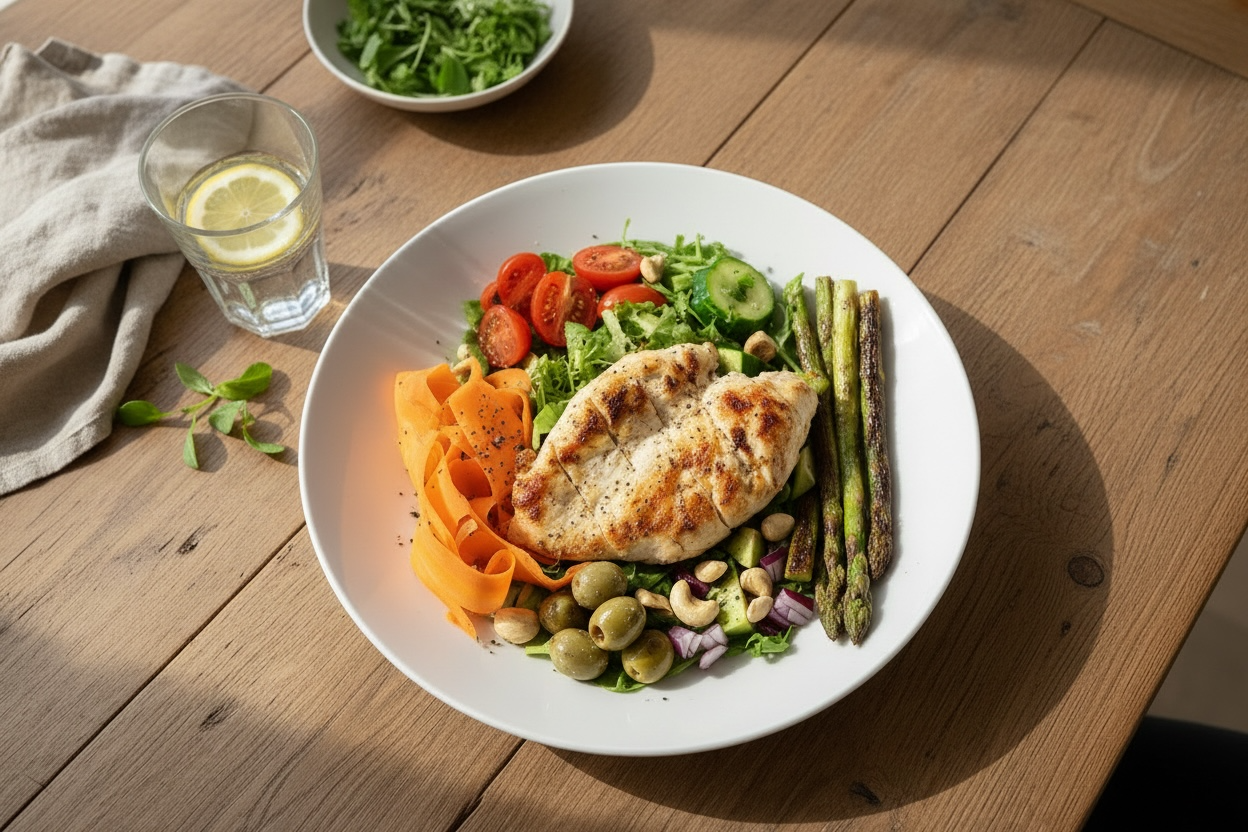 Grilled Chicken Power Salad 