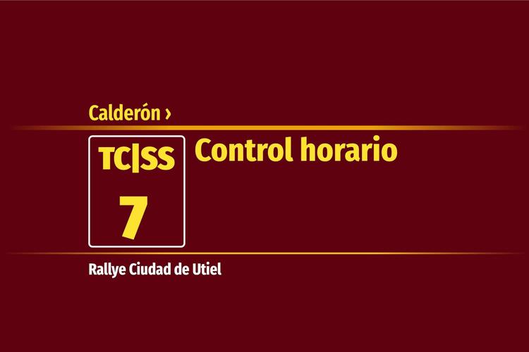 Tramo 7 &nbsp;›&nbsp; Calderón | Control horario | ZE