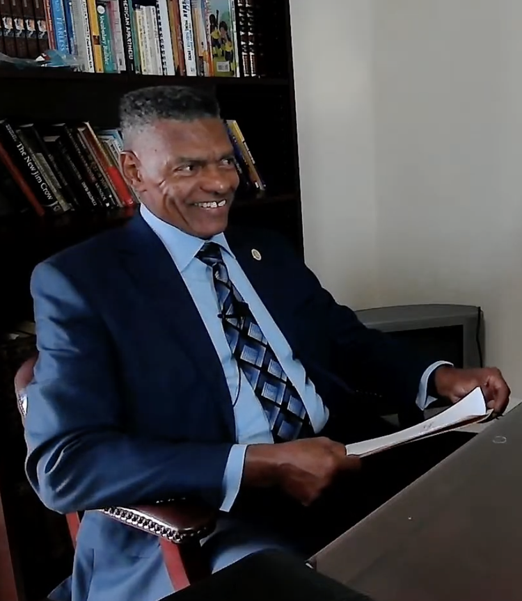 Interview with Pastor Larry D Thomas. 