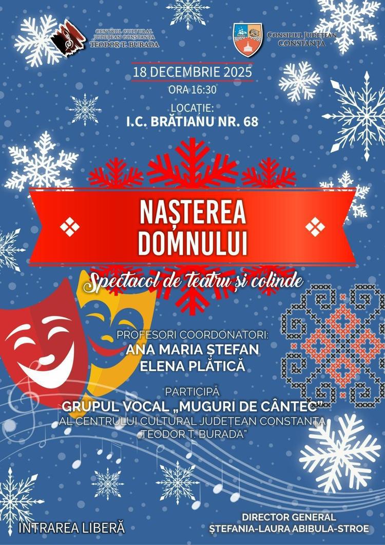 Spectacol de teatru și colinde - Nașterea domnului