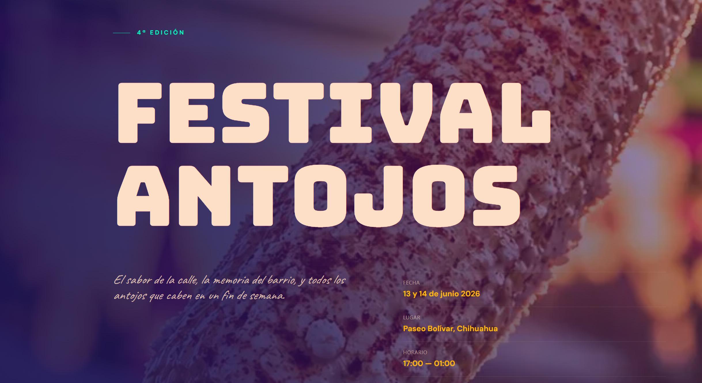 ANTOJOS 2026
