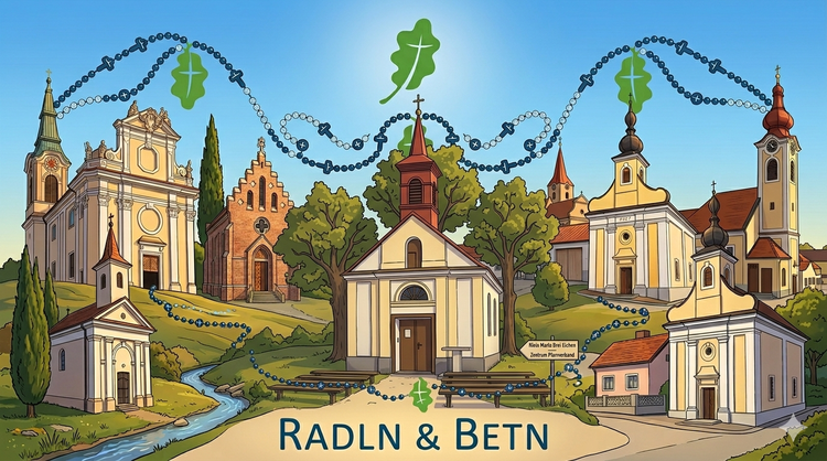 Radln+Betn im Pfarrverband Klein Maria Dreieichen