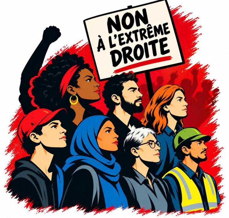 Tous ensemble contre la montée de l'extrême droite