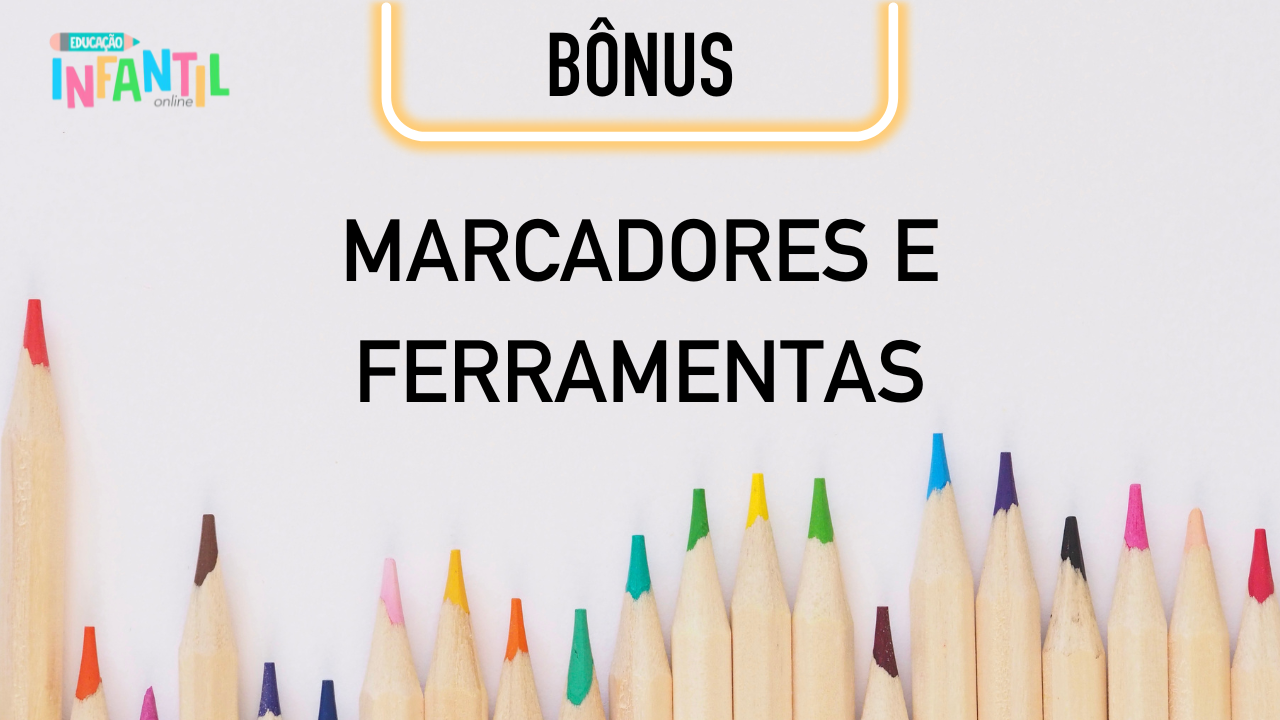 Ao vivo - BONUS - Marcadores e Ferramentas