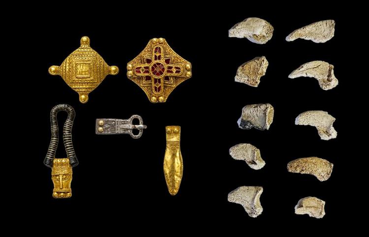 Bear claws found in 1,400-year-old elite burials near Kaliningrad