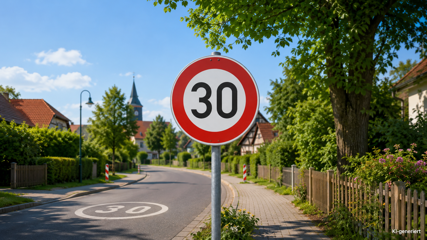 Frage an den Bürgermeister Müden zur Thematik : "Tempo 30 in Gerstenbüttel".