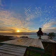 Muelle de los Brujos en Puqueldon, Chiloé, Sur de Chile