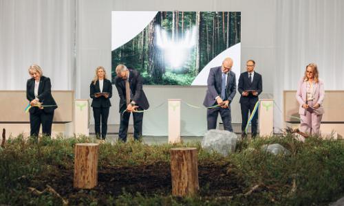 Metsä Group inaugurates the world’s most modern tissue mill in Mariestad, Sweden