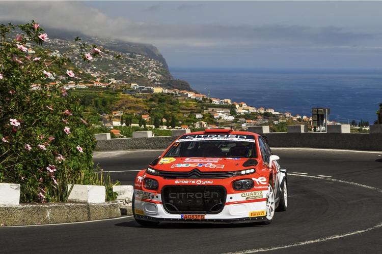 Diego Ruiloba, sin suerte en su regreso al Rallye de Madeira