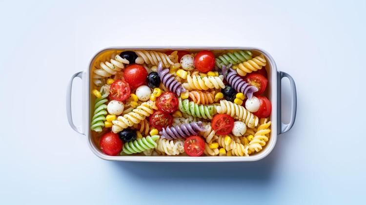 Rainbow Pasta Salad