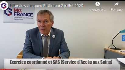 Jacques Battistoni au congrés de la médecine générale : Il faut plus de moyens !