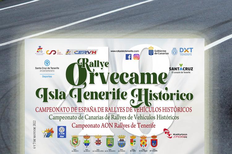 Previo Rallye Orvecame Isla de Tenerife Histórico