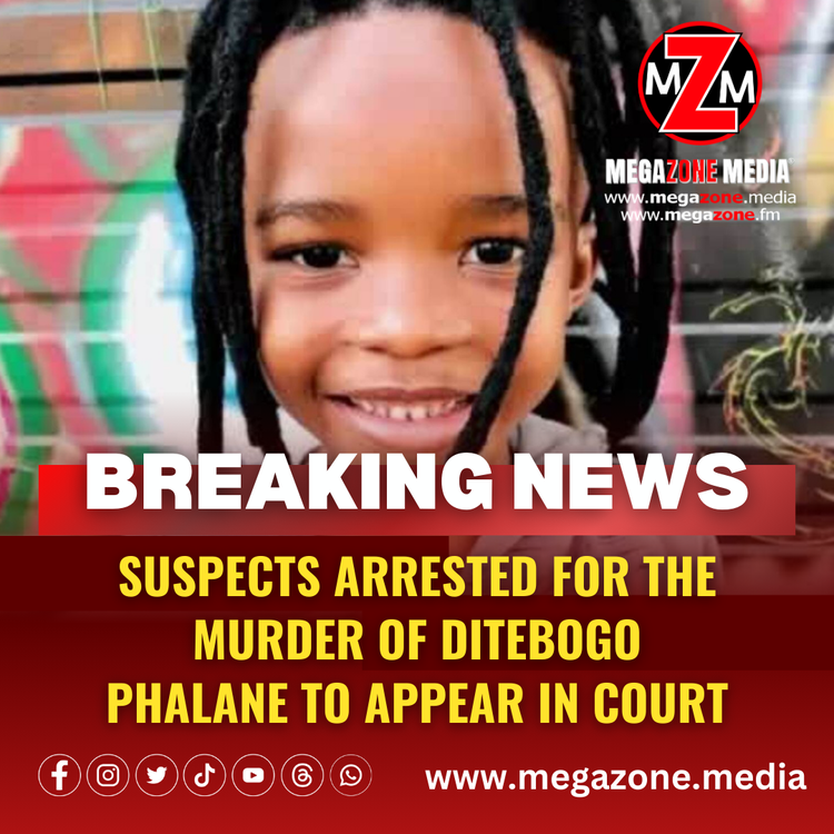 Suspects arrested for the murder of Ditebogo Phalane to appear in court