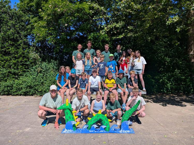 DLRG Oelde beim Landesjugendtreffen in Bielefeld-Senne
