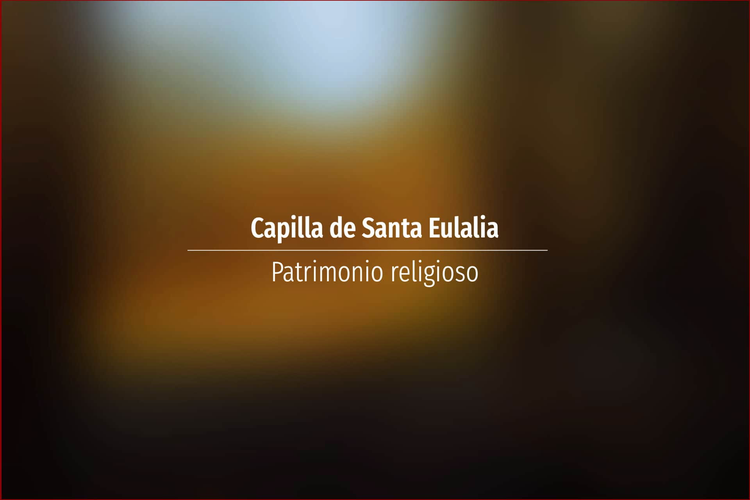 Capilla de Santa Eulalia