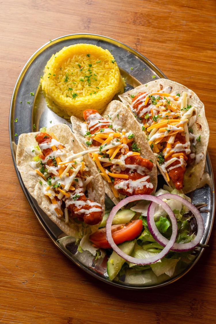 Buffalo Chicken Tacos $16