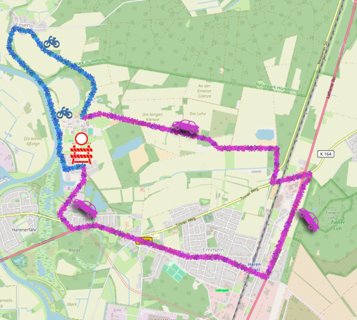 Haren: Rakener Straße gesperrt