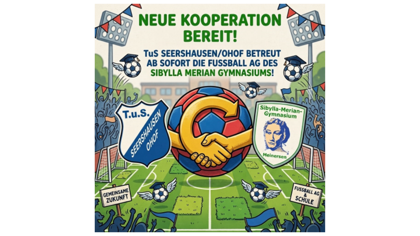 Neue Kooperation zwischen dem TuS Seershausen/Ohof und dem SMG