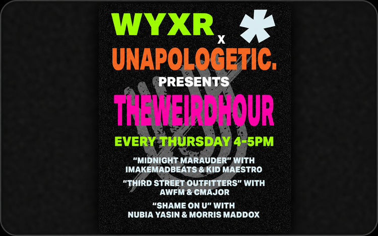 "THEWEIRDHOUR" EVERY THURSDAY