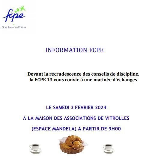 Ce matin, nouvelle Commission Académique d'Appel des Conseils de Discipline au Rectorat, l'occasion de vous rappeler le RDV de samedi à Vitrolles