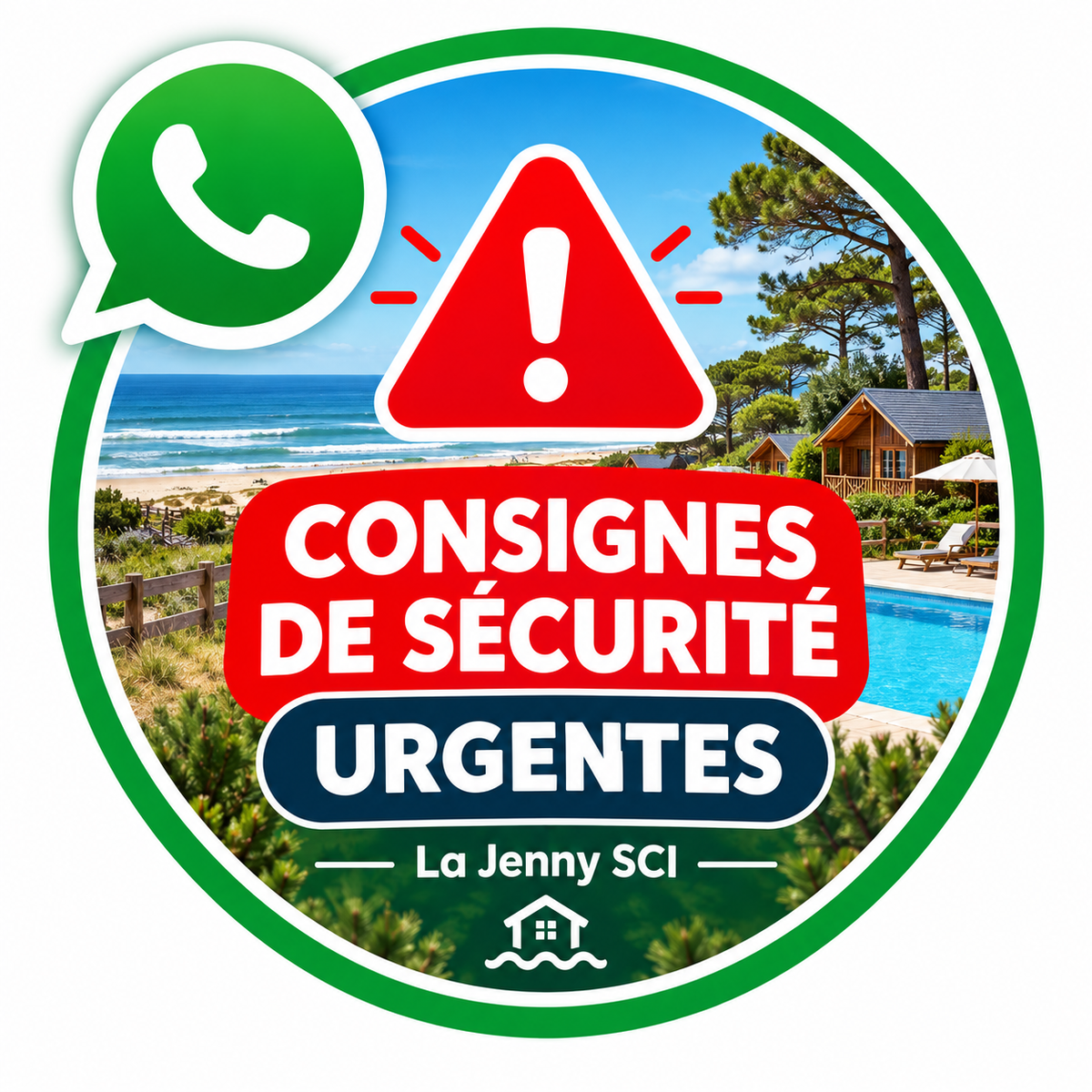 Groupes WhatsApp de sécurité
