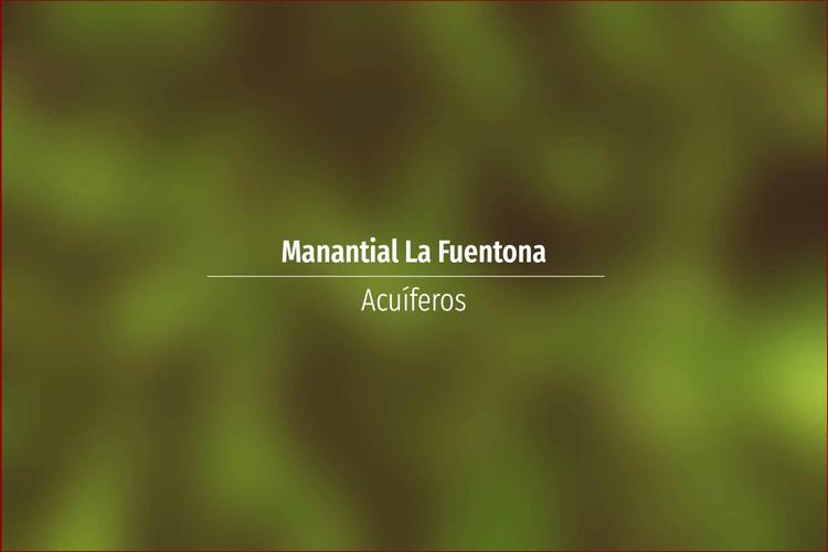 Manantial La Fuentona