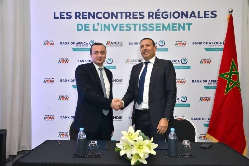 Bank of Africa et l'AMDIE s'associent pour soutenir les investissements dans la région de Rabat