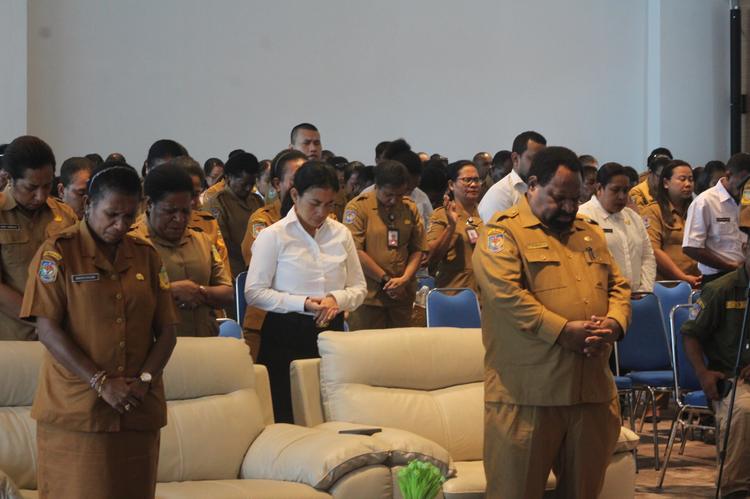 Ibadah Oikumene di Lingkungan Pemerintah Provinsi Papua