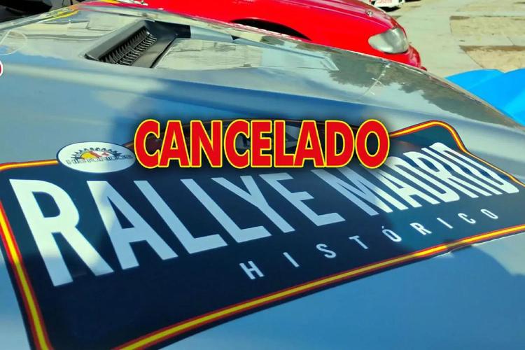 Cancelado el Rallye Madrid Histórico 2026 previsto para el 19 y 20 de junio