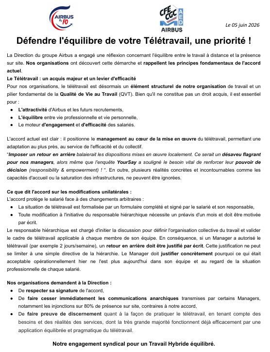 Télétravail