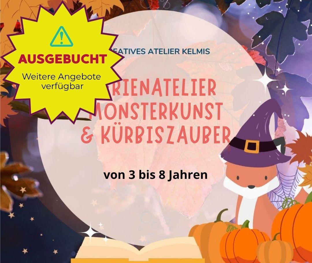Ferienanimation: Monsterkunst & Kürbiszauber
