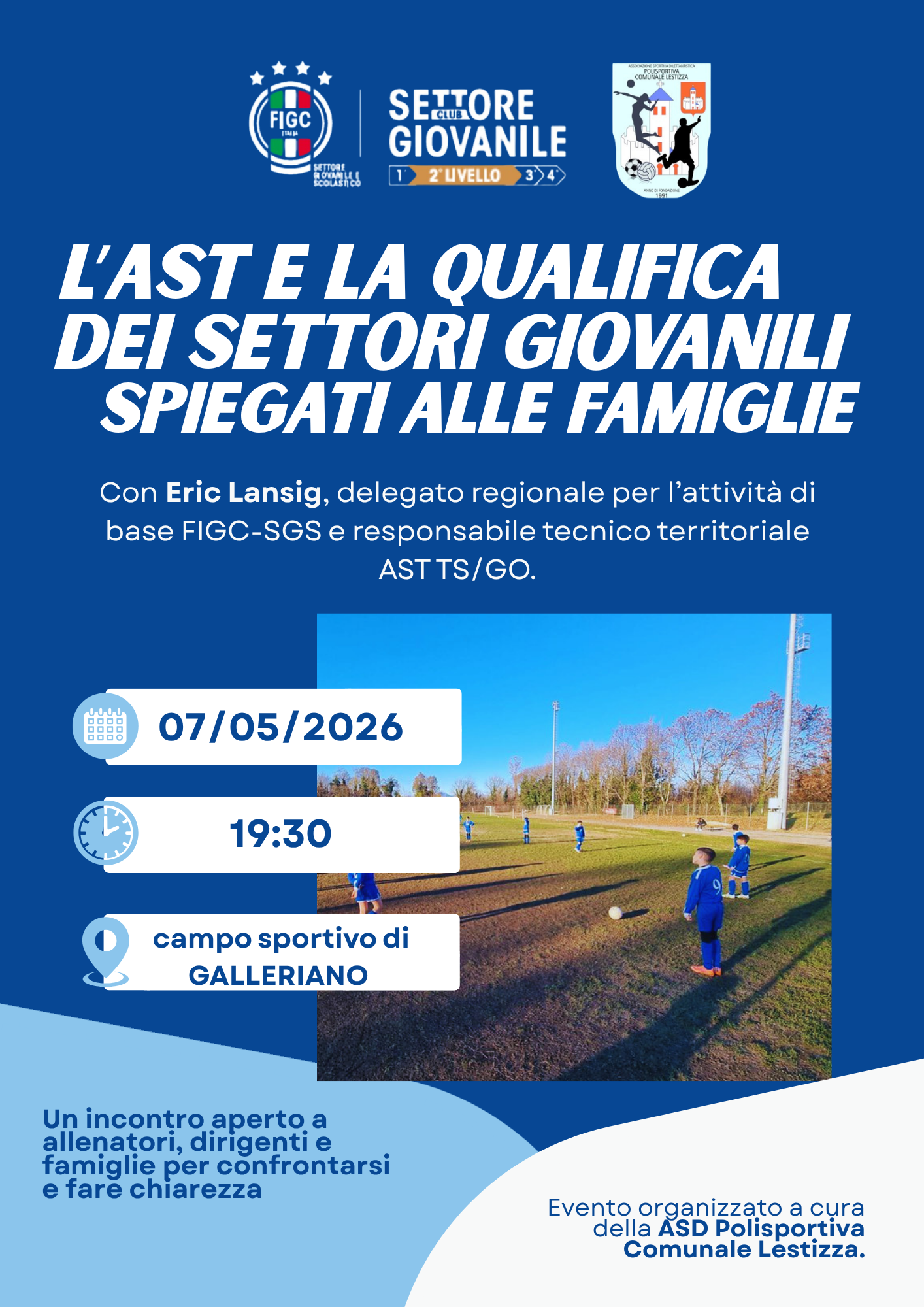 L'AST E LA QUALIFICA DEI SETTORI GIOVANILI