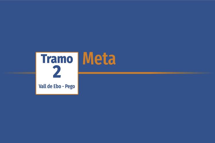 Tramo 2 › Vall de Ebo - Pego › Meta