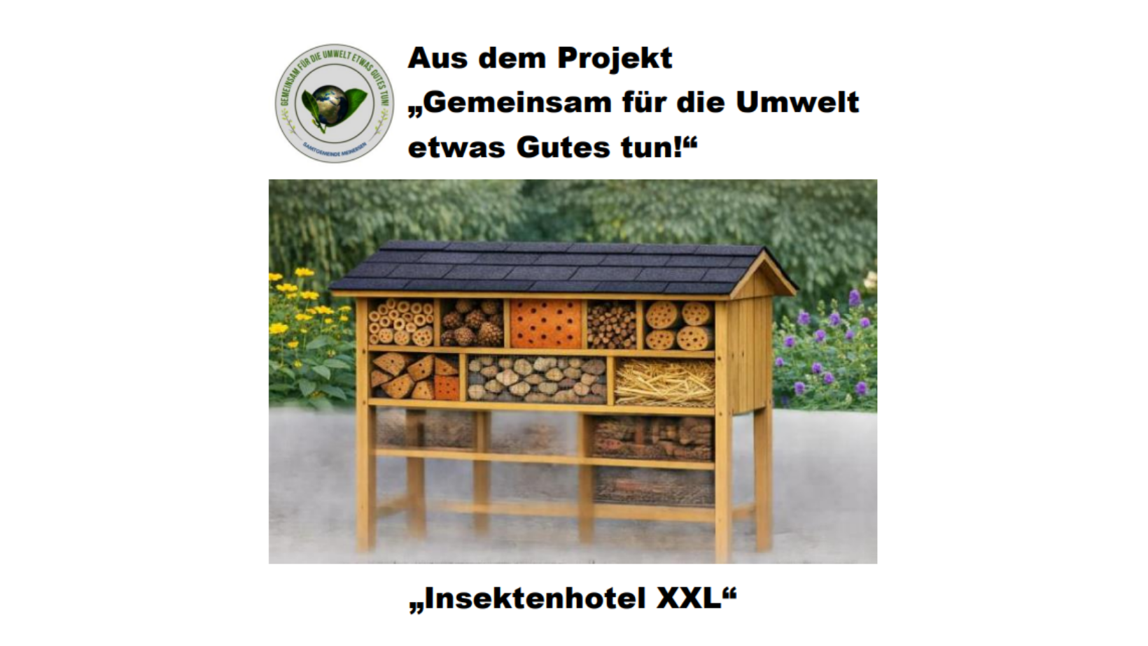 Insektenhotel XXL für Seershausen