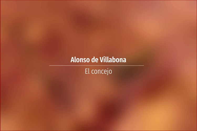 Alonso de Villabona