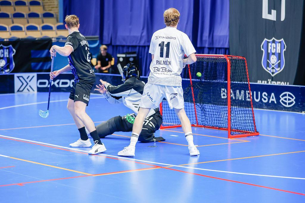Var görs egentligen målen i innebandy?