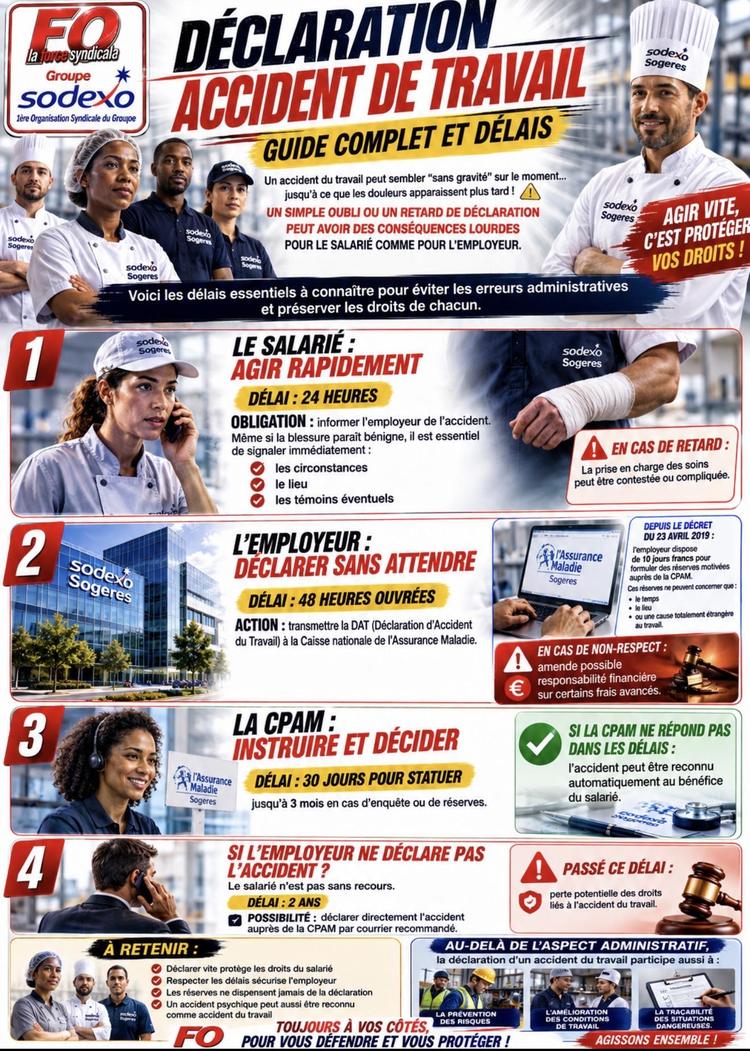 Flash Info Accident Travail