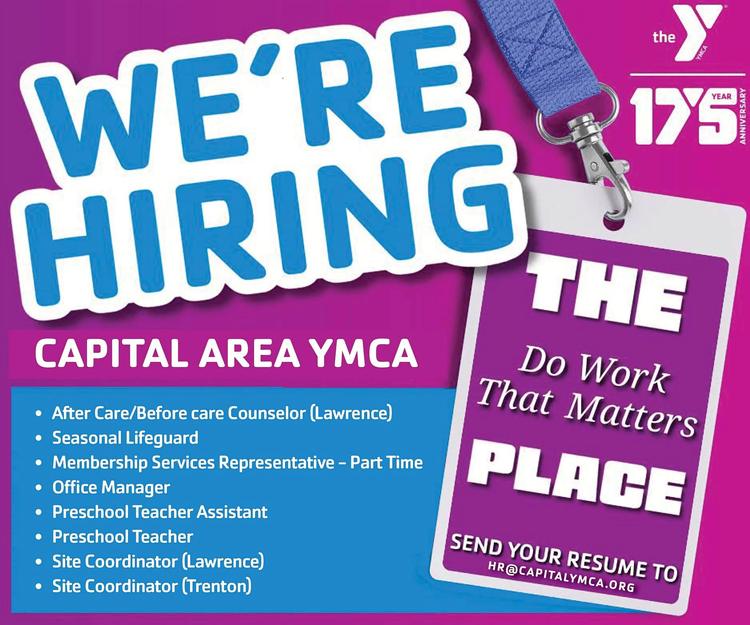 Capital Area YMCA is HIRING