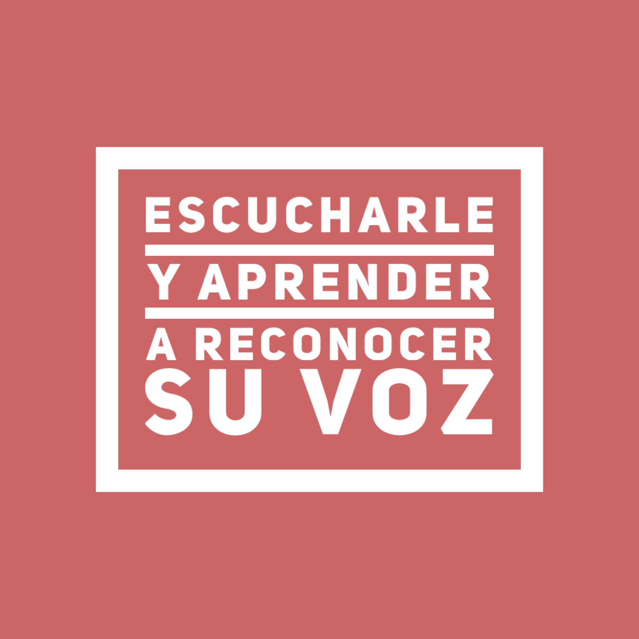 Hoy el reto del amor es escuchar al Señor